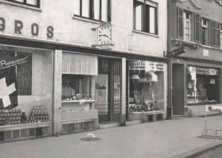 Vintage photograph of history of Boutellier Montres