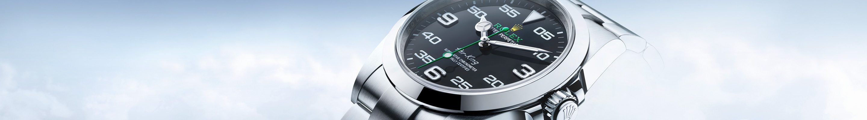 Air-King Oyster, 40 mm, Oystersteel - M126900-0001 at Boutellier Montres