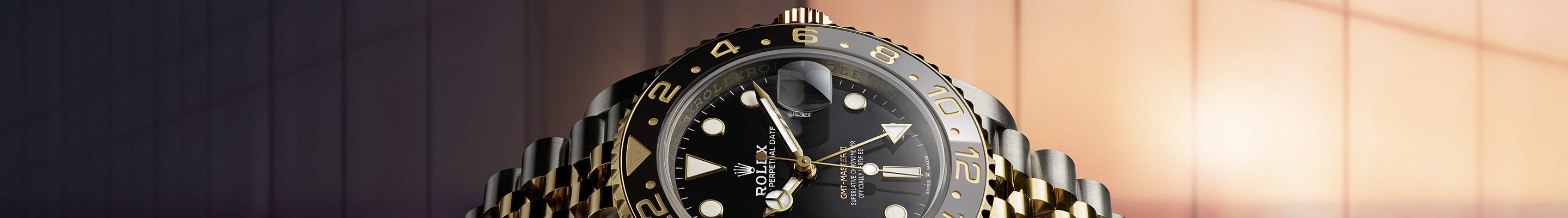 GMT-Master II Oyster, 40 mm, Oystersteel and yellow gold - M126713GRNR-0001 at Boutellier Montres