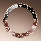 Detail image showing 24-Hour Rotatable Bezel for Rolex GMT-Master II 