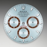 Detail image showing Ice-Blue Dial for Rolex Cosmograph Daytona 
