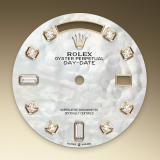 Detail image showing Mother-of-Pearl Dial for Rolex Day-Date 36 