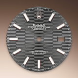 Detail image showing Slate Dial for Rolex Datejust 41 