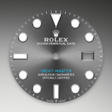 Detail image showing Slate Dial for Rolex Yacht-Master 40 