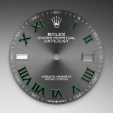 Detail image showing Slate Dial for Rolex Datejust 36 