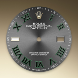 Detail image showing Slate Dial for Rolex Datejust 36 