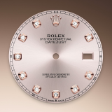 Detail image showing Sundust Dial for Rolex Datejust 41 