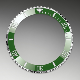 Detail image showing Unidirectional Rotatable Bezel for Rolex Submariner Date 