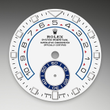 Detail image showing White dial for Rolex Yacht-Master II 