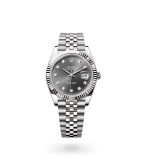 Rolex Datejust 41 Datejust Oyster, 41 mm, Oystersteel and white gold - M126334-0006 at Boutellier Montres