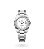 Rolex Datejust 41 Datejust Oyster, 41 mm, Oystersteel and white gold - M126334-0023 at Boutellier Montres