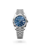 Rolex Datejust 41 Datejust Oyster, 41 mm, Oystersteel and white gold - M126334-0032 at Boutellier Montres