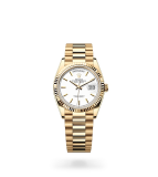 Rolex Day-Date 36 Day-Date Oyster, 36 mm, yellow gold - M128238-0081 at Boutellier Montres