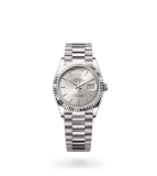 Rolex Day-Date 36 Day-Date Oyster, 36 mm, white gold - M128239-0005 at Boutellier Montres