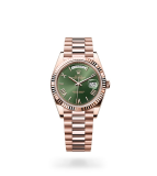 Rolex Day-Date 40 Day-Date Oyster, 40 mm, Everose gold - M228235-0025 at Boutellier Montres