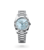 Rolex Day-Date 40 Day-Date Oyster, 40 mm, platinum - M228236-0012 at Boutellier Montres