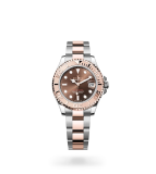 Rolex Yacht-Master 37 Yacht-Master Oyster, 37 mm, Oystersteel and Everose gold - M268621-0003 at Boutellier Montres
