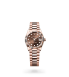 Rolex Datejust 31 Datejust Oyster, 31 mm, Everose gold - M278275-0010 at Boutellier Montres