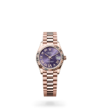 Rolex Datejust 31 Datejust Oyster, 31 mm, Everose gold - M278275-0029 at Boutellier Montres