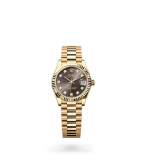 Rolex Datejust 31 Datejust Oyster, 31 mm, yellow gold - M278278-0036 at Boutellier Montres
