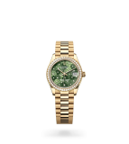 Rolex Datejust 31 Datejust Oyster, 31 mm, yellow gold and diamonds - M278288RBR-0038 at Boutellier Montres