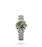Rolex Lady-Datejust Oyster, 28 mm, Oystersteel and Everose gold - M279171-0007 at Boutellier Montres
