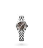 Rolex Lady-Datejust Oyster, 28 mm, Oystersteel and white gold - M279174-0015 at Boutellier Montres