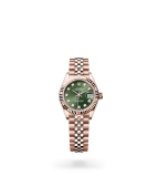 Rolex Lady-Datejust Oyster, 28 mm, Everose gold - M279175-0013 at Boutellier Montres