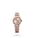 Rolex Lady-Datejust Oyster, 28 mm, Everose gold - M279175-0029 at Boutellier Montres