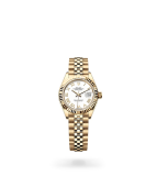 Rolex Lady-Datejust Oyster, 28 mm, yellow gold - M279178-0030 at Boutellier Montres
