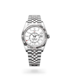 Rolex Sky-Dweller Oyster, 42 mm, Oystersteel and white gold - M336934-0004 at Boutellier Montres