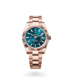 Rolex Sky-Dweller Oyster, 42 mm, Everose gold - M336935-0001 at Boutellier Montres